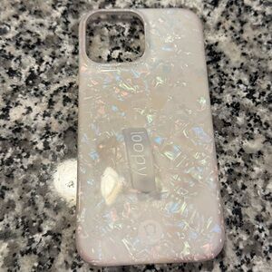 Loopy Case iPhone 13 Pro Max white opal shell case